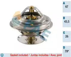 5305479 FAE Термостат, охлаждающая жидкость