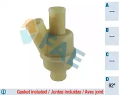 5352792 FAE Термостат, охлаждающая жидкость