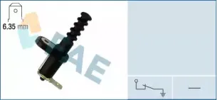 67270 FAE Выключатель, контакт двери