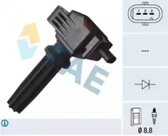 80255 FAE Катушка зажигания