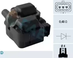 80294 FAE Катушка зажигания