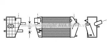 AI4187 AVA QUALITY COOLING Интеркулер
