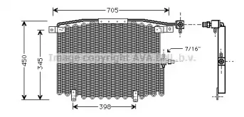 AI5115 AVA QUALITY COOLING Конденсатор, кондиционер