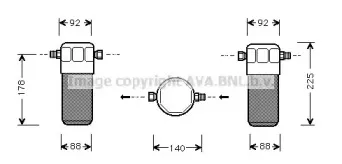 AID154 AVA QUALITY COOLING Осушитель, кондиционер