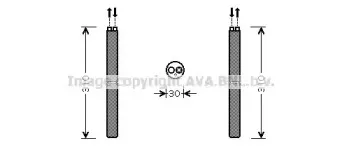 ALD098 AVA QUALITY COOLING Осушитель, кондиционер