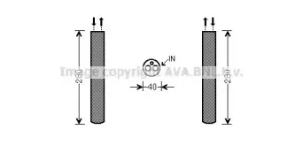 AUD216 AVA QUALITY COOLING Осушитель, кондиционер