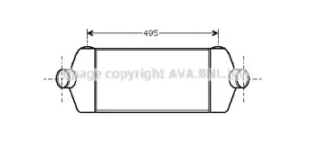 FD4406 AVA QUALITY COOLING Интеркулер