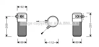 FTD105 AVA QUALITY COOLING Осушитель, кондиционер