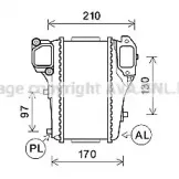 HD4301 AVA QUALITY COOLING Интеркулер