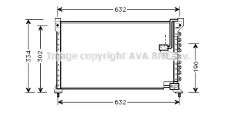 HD5085 AVA QUALITY COOLING Конденсатор, кондиционер