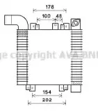 HY4359 AVA QUALITY COOLING Интеркулер