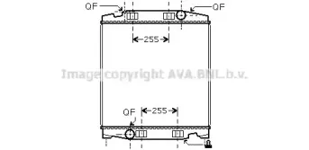IV2066 AVA QUALITY COOLING Радиатор, охлаждение двигателя