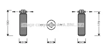 KAD028 AVA QUALITY COOLING Осушитель, кондиционер