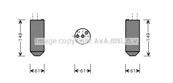KAD029 AVA QUALITY COOLING Осушитель, кондиционер
