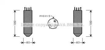 KAD042 AVA QUALITY COOLING Осушитель, кондиционер