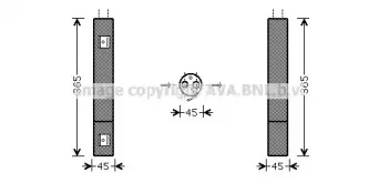 MSD395 AVA QUALITY COOLING Осушитель, кондиционер