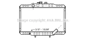 MTA2062 AVA QUALITY COOLING Радиатор, охлаждение двигателя
