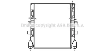 SC2004 AVA QUALITY COOLING Радиатор, охлаждение двигателя