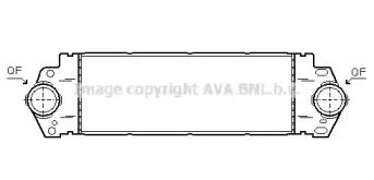 VW4233 AVA QUALITY COOLING Интеркулер