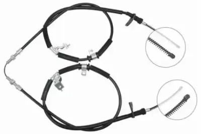 J12235 NIPPARTS Трос, стояночная тормозная система