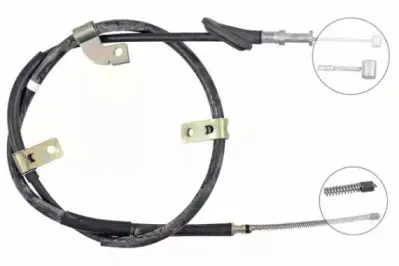 J12558 NIPPARTS Трос, стояночная тормозная система