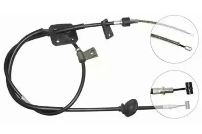 J12638 NIPPARTS Трос, стояночная тормозная система