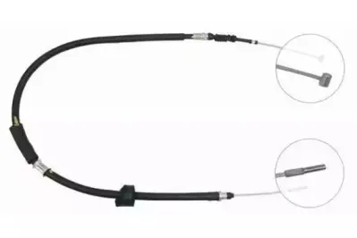 J12951 NIPPARTS Трос, стояночная тормозная система