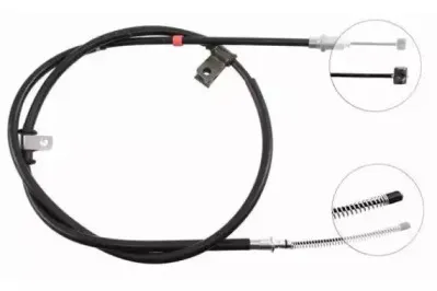 J14878 NIPPARTS Трос, стояночная тормозная система