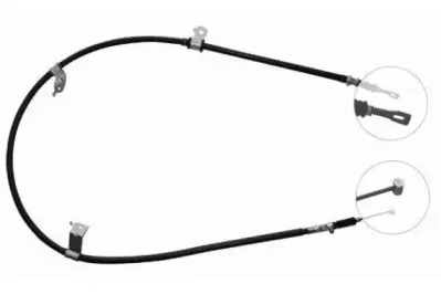 J15157 NIPPARTS Трос, стояночная тормозная система