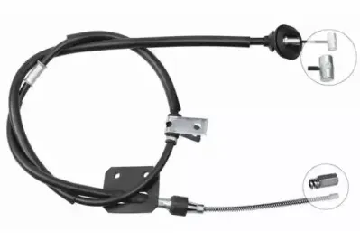 J15917 NIPPARTS Трос, стояночная тормозная система