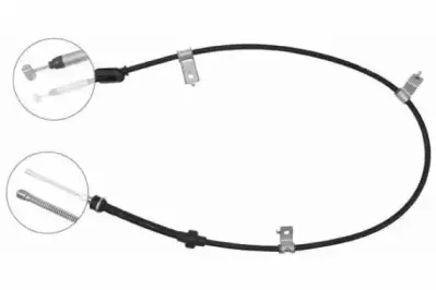 J19048 NIPPARTS Трос, стояночная тормозная система