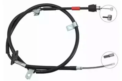 J19127 NIPPARTS Трос, стояночная тормозная система