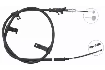 J19178 NIPPARTS Трос, стояночная тормозная система