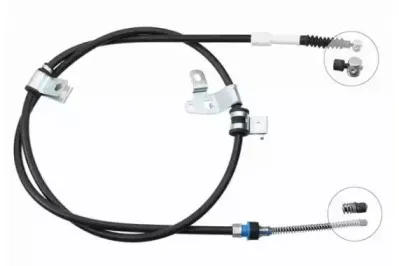 J19297 NIPPARTS Трос, стояночная тормозная система