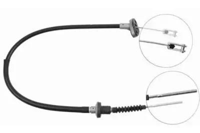 J25090 NIPPARTS Трос, управление сцеплением