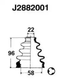 nipparts-j2882001