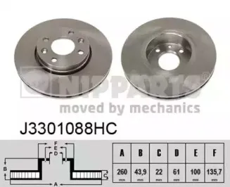 J3301088HC NIPPARTS