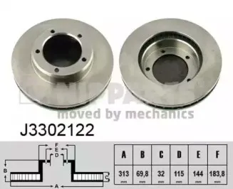 J3302122 NIPPARTS