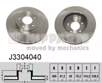 J3304040 NIPPARTS