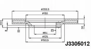 nipparts-j3305012