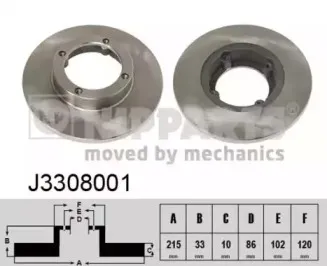 J3308001 NIPPARTS