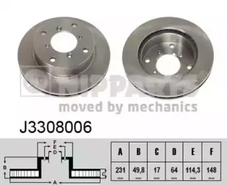 J3308006 NIPPARTS