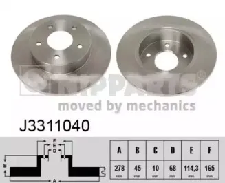 J3311040 NIPPARTS