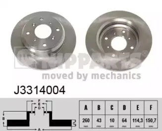 J3314004 NIPPARTS