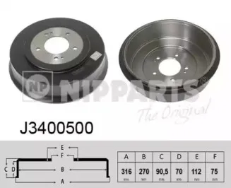 J3400500 NIPPARTS