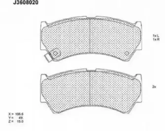 J3608020 NIPPARTS
