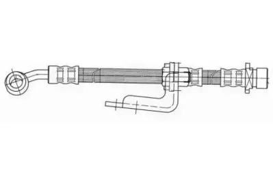 J3704102 NIPPARTS Тормозной шланг