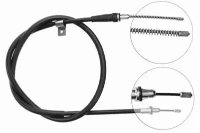 J3931040 NIPPARTS Трос, стояночная тормозная система