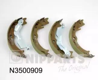 N3500909 NIPPARTS Комплект тормозных колодок, стояночная тормозная система