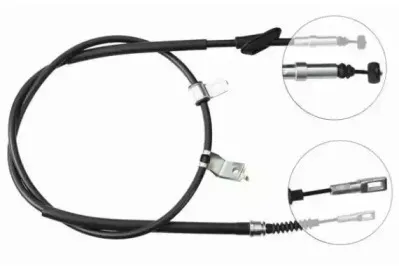 N3934060 NIPPARTS Трос, стояночная тормозная система